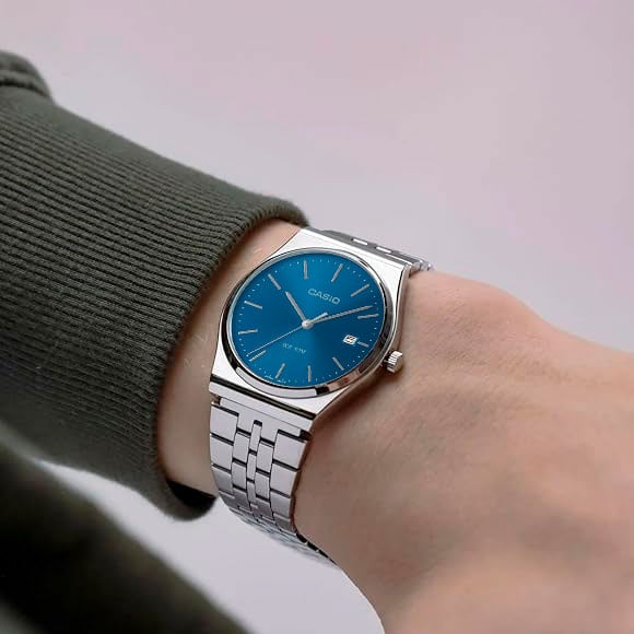 Relógio Casio Clássico Azul da Coleção